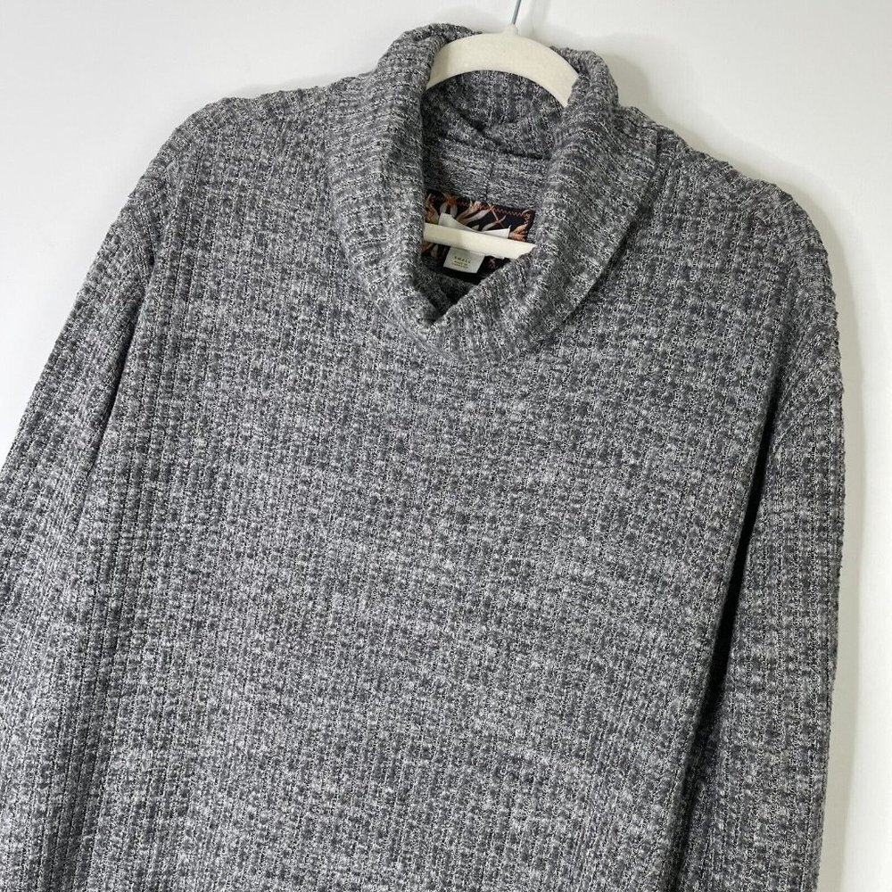 Anthropologie Maeve Cowl Neck Sweater Women’s Size Small Gray Knit - Picture 2 of 8